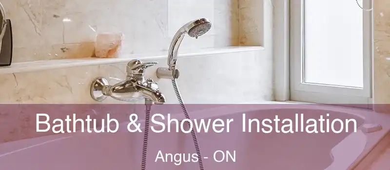  Bathtub & Shower Installation Angus - ON