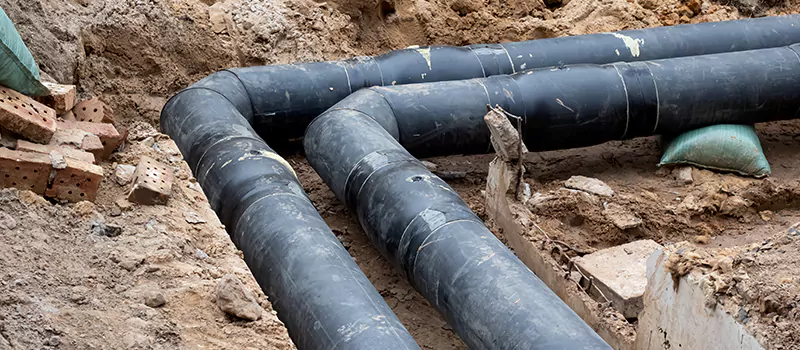 Residential Underground Pipe Replacement in Angus, Ontario